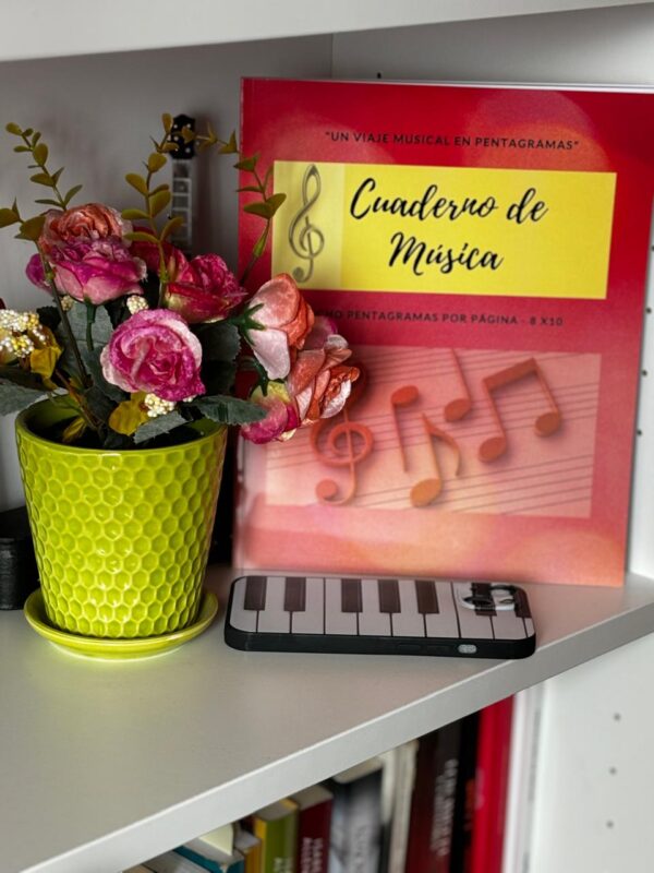 Cuaderno Pautado de Música - Imagen 2