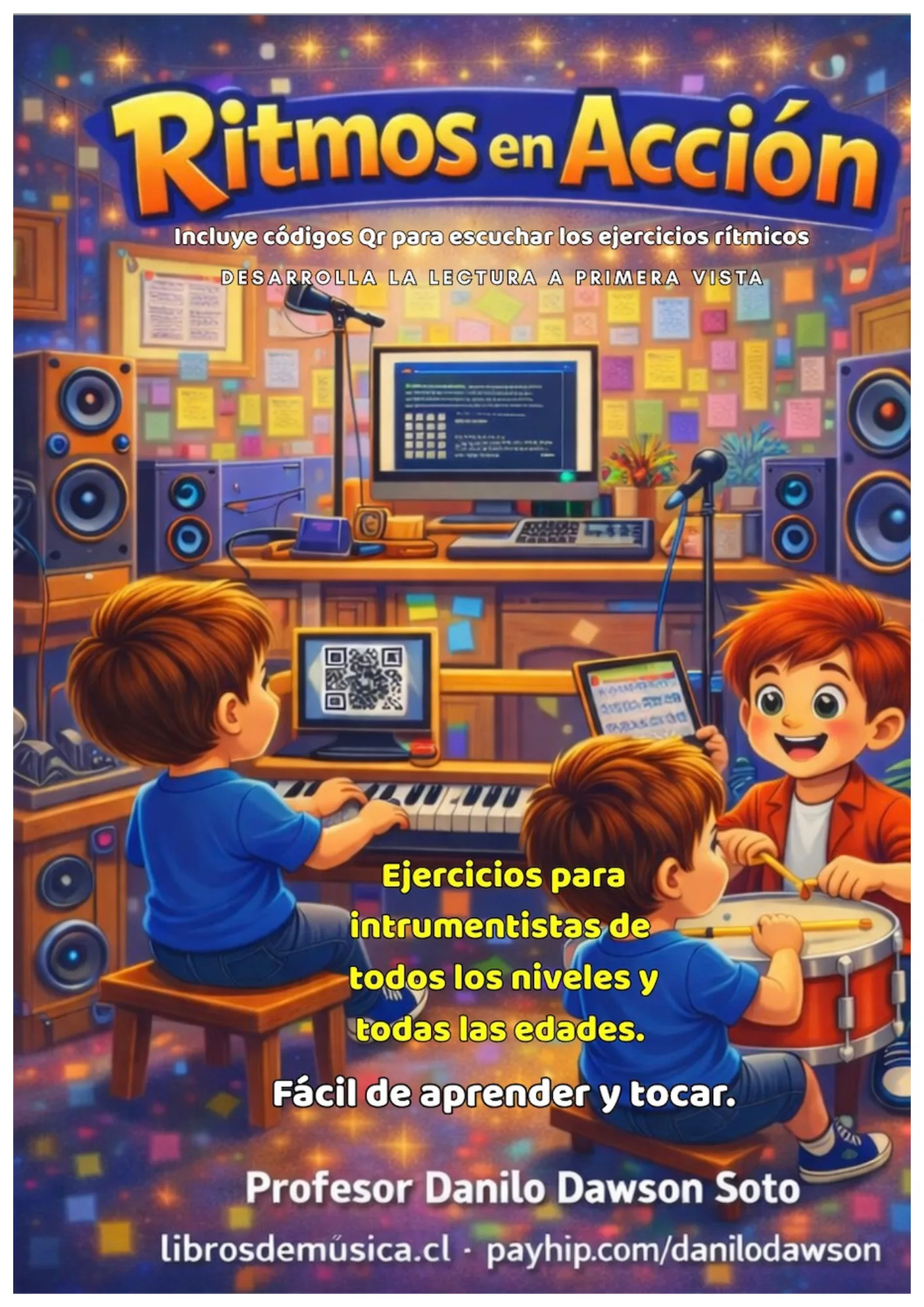 Ejercicios para instrumentistas de todas las edades y todos los niveles.