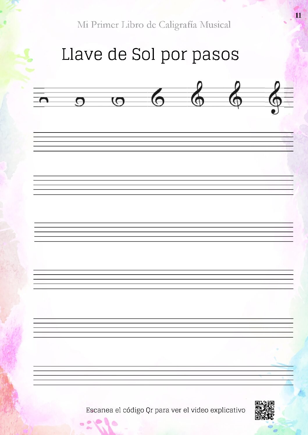 Mi Primer Libro de Caligrafía Musical - Imagen 4