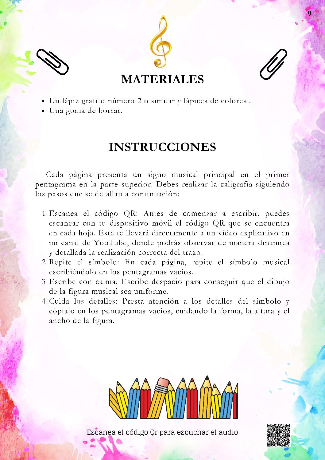 Mi Primer Libro de Caligrafía Musical - Imagen 3